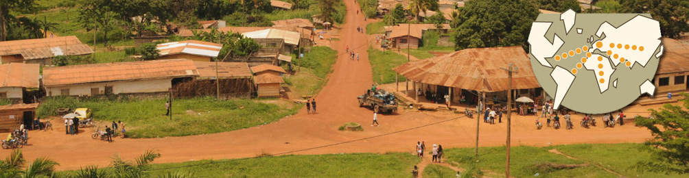 Dorf in Afrika